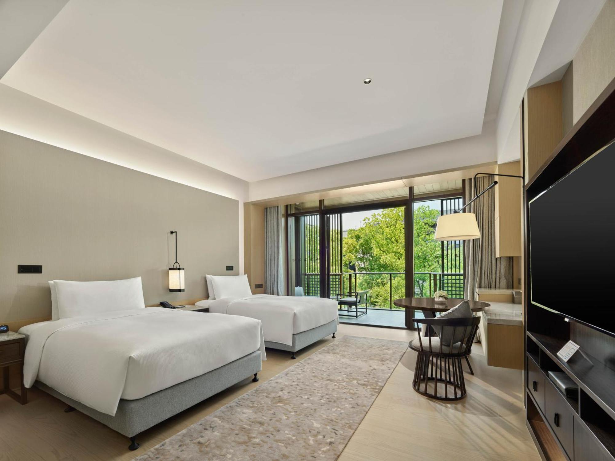 Hilton Shanghai Songjiang Guangfulin מראה חיצוני תמונה