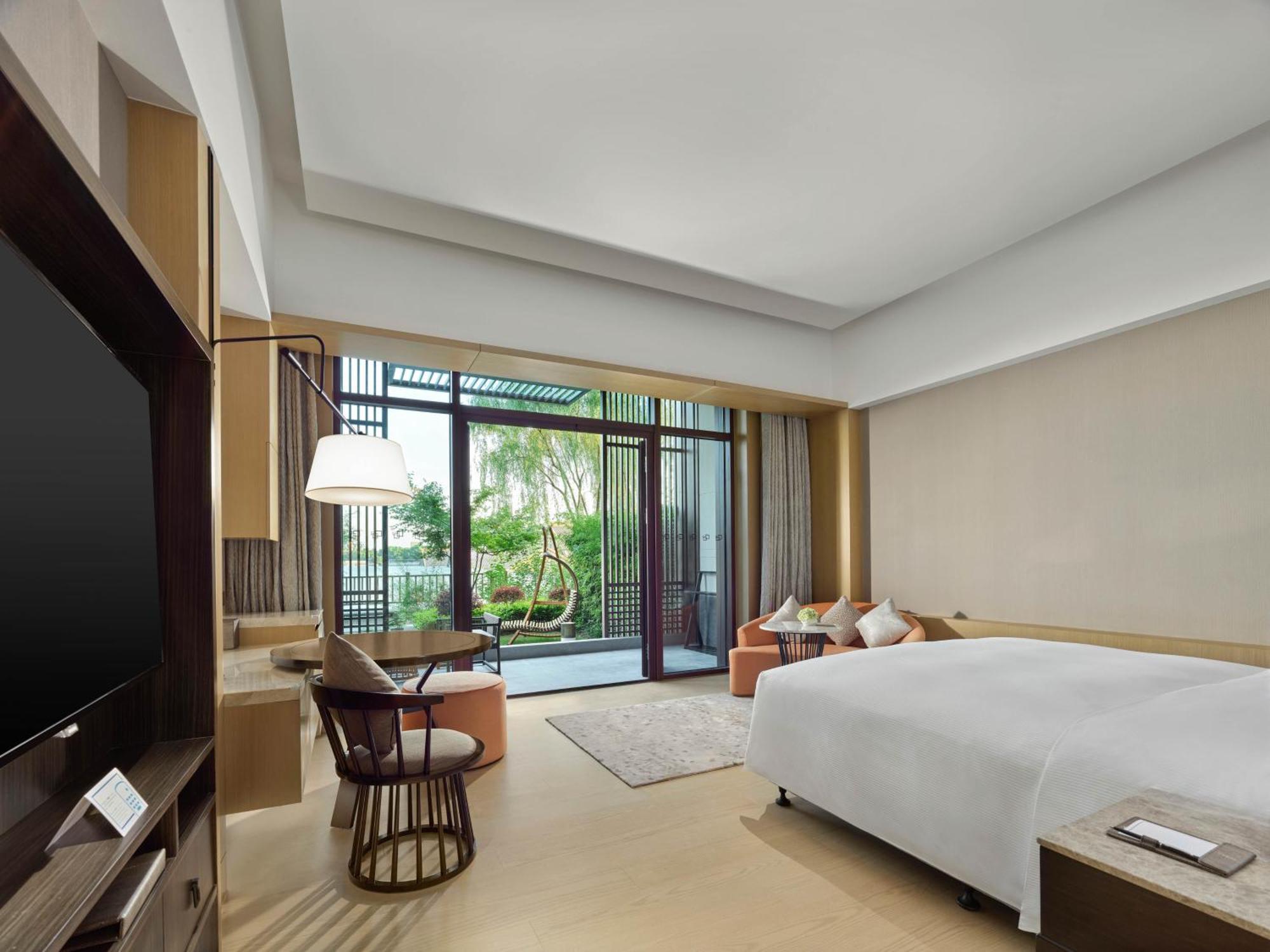 Hilton Shanghai Songjiang Guangfulin מראה חיצוני תמונה