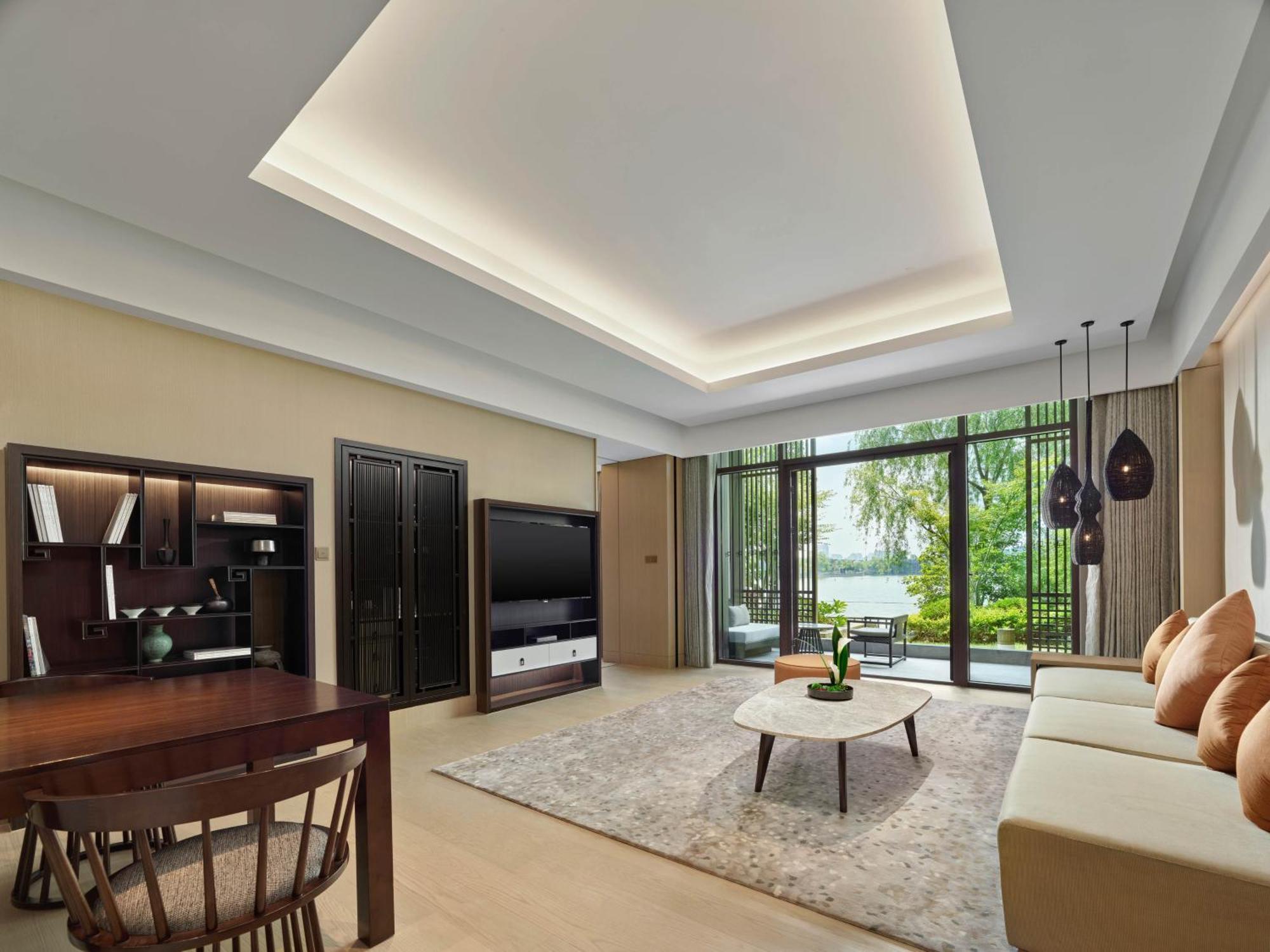 Hilton Shanghai Songjiang Guangfulin מראה חיצוני תמונה
