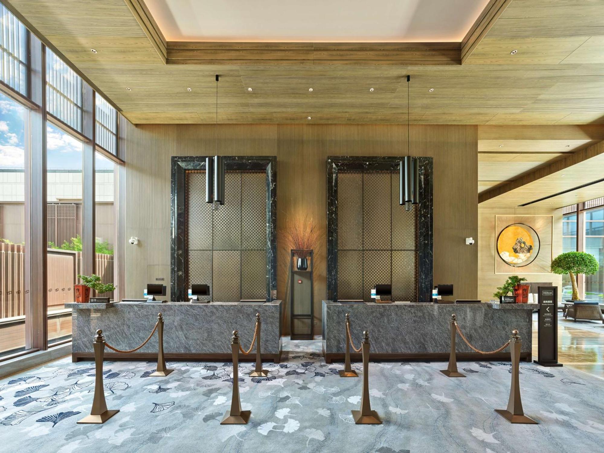 Hilton Shanghai Songjiang Guangfulin מראה חיצוני תמונה